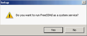 How to Setup SSH Server in Windows with freeSSHd