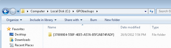 Backup and restore the Local GPO (Windows)
