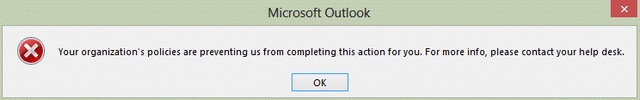 Hyperlinks not working in Outlook
