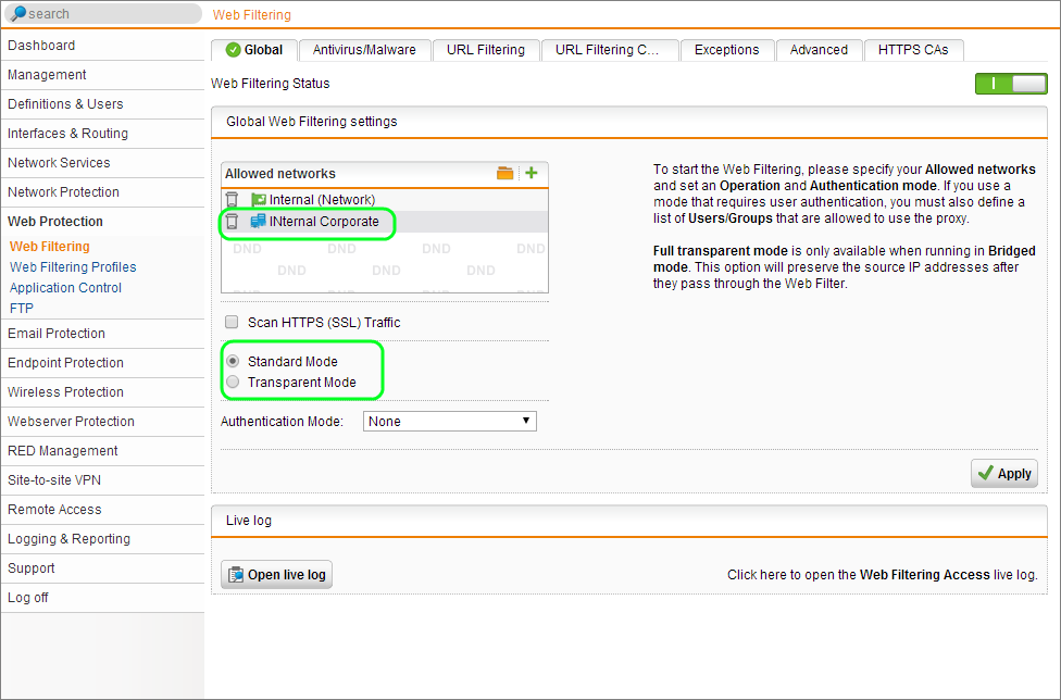 Sophos UTM High Availability (HA) Cluster in Hyper-V