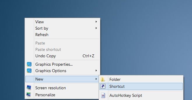 Create keyboard shortcut to Rotate Screen in Windows 10