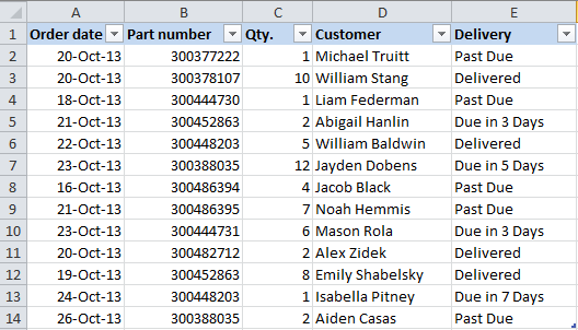 Change The Row Color Based On A Cell S, Excel Table Rows Based On Cell Value