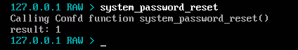 Reset Sophos UTM Passwords (WebAdmin, Root and Loginuser)