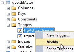 Triggers in SQL Server