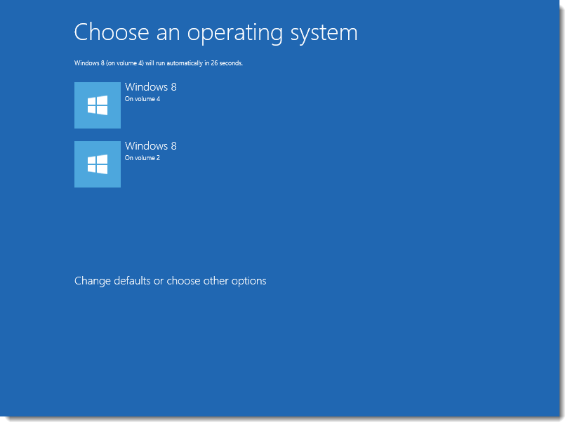Native VHD Boot in Windows 8
