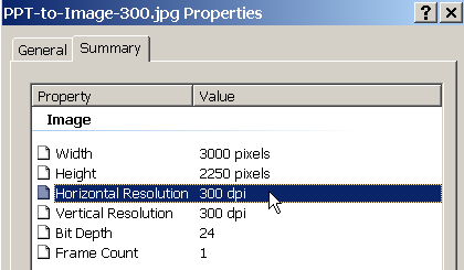 Extract 300 DPI High Resolution Image Files for Publications (Microsoft Powerpoint)