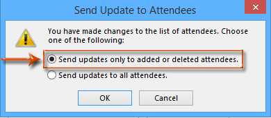 Send Meeting Update To One (New) Attendee Only (Microsoft Outlook)