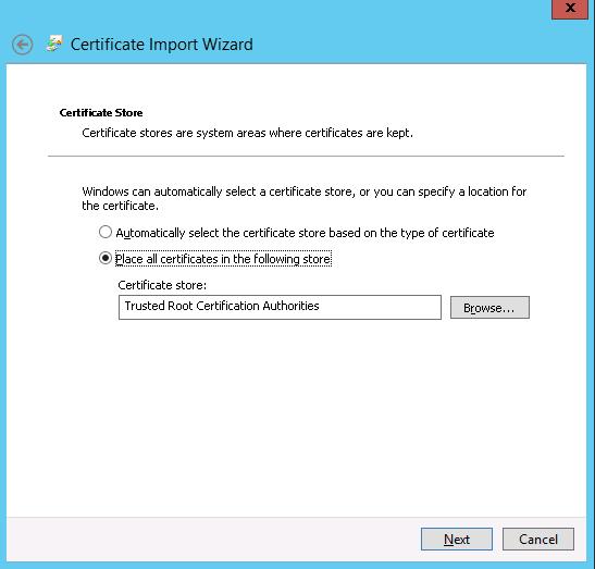 VMware vCenter - Removing Self-Signed Certificate Warning