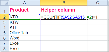 Excel - Remove Everything But Duplicate Rows