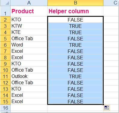 Excel - Remove Everything But Duplicate Rows